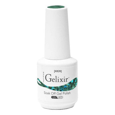 Gelixir Soak Off Gel Polish UV/LED 0.5 fl oz / 15ml X826