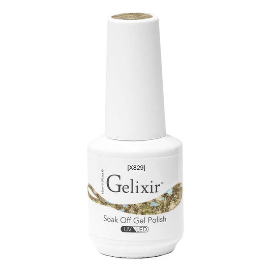 Gelixir Soak Off Gel Polish UV/LED 0.5 fl oz / 15ml X829