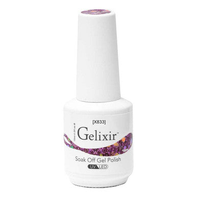 Gelixir Soak Off Gel Polish UV/LED 0.5 fl oz / 15ml X833