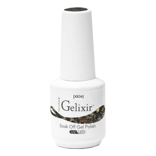 Gelixir Soak Off Gel Polish UV/LED 0.5 fl oz / 15ml X834