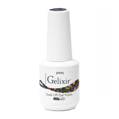 Gelixir Soak Off Gel Polish UV/LED 0.5 fl oz / 15ml X835