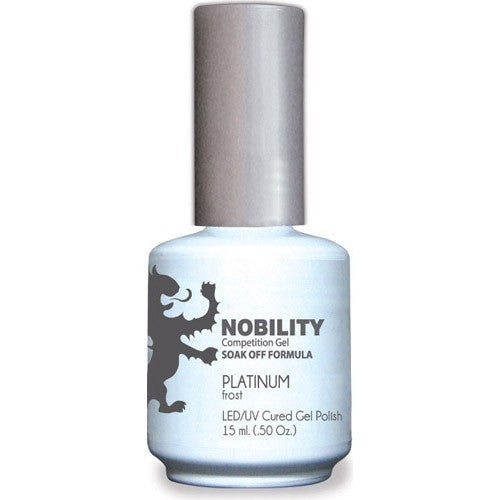 Nobility LED/UV Gel Polish 0.5 oz/15ml - Platinum