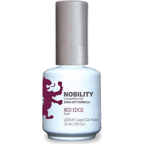 Nobility LED/UV Gel Polish 0.5 oz/15ml - Red Edge