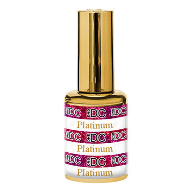 DND DC Gel Hot Pink Platinum 0.5 oz DC195