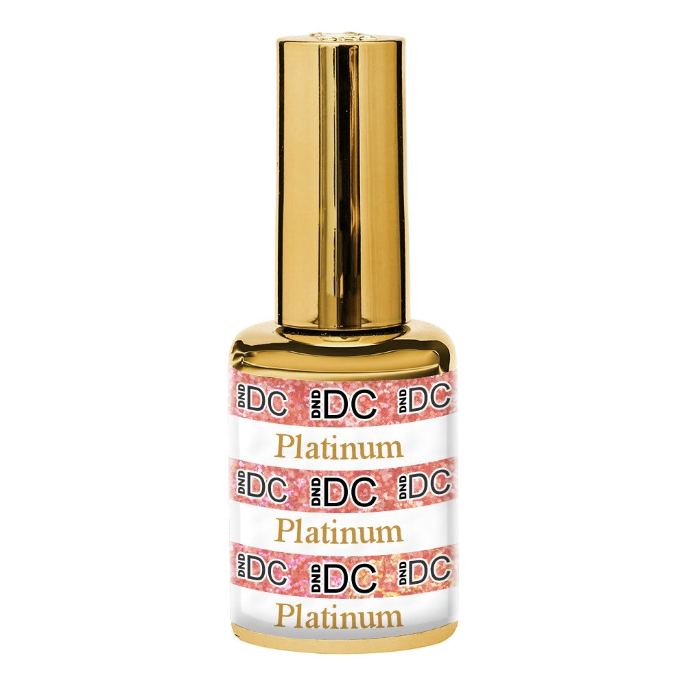 DND DC Gel Lighten Platinum 0.5 oz DC211