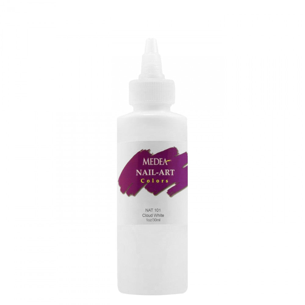 Medea Nail-Art Color 1 oz/ 30ml - Cloud White - NAT 101