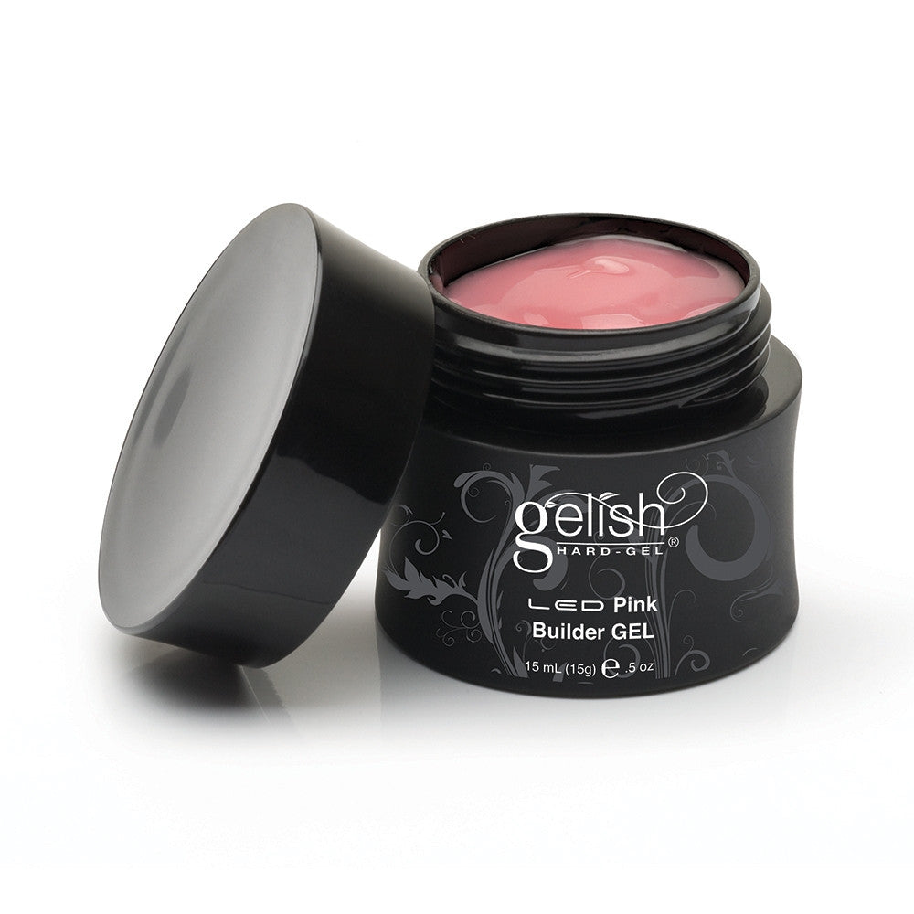 Gelish Hard Gel LED Builder Nail Gel 0.5oz - Pink 01387