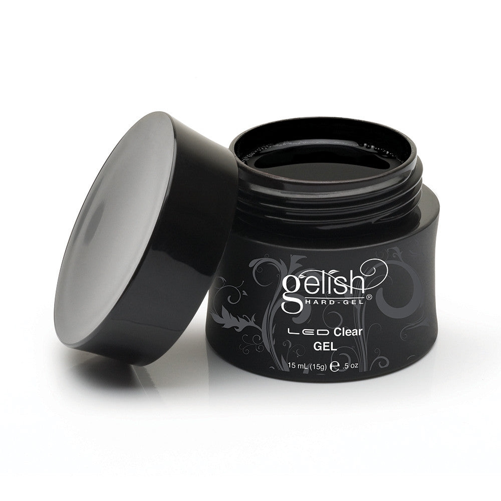 Gelish Hard Gel LED Nail Gel 0.5oz - Clear 01390