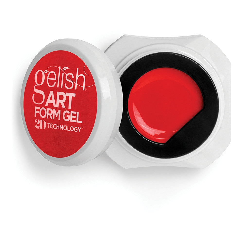 Gelish Art Form Gel 2D 5g - 0.17 oz, Neon Red 1119013