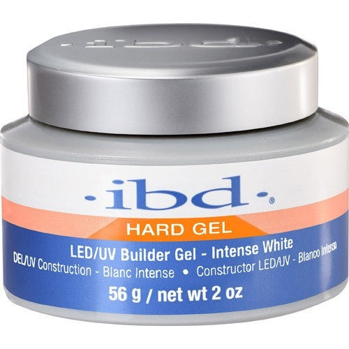 Ibd Hard Gel LED/UV Builder Gel-Intense White 56g/2oz