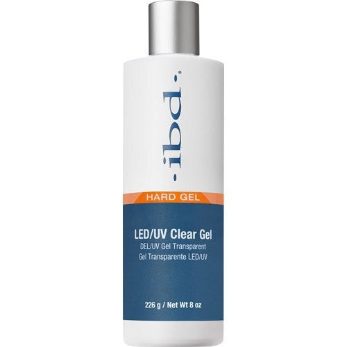 Ibd Hard Gel LED/UV Clear Gel 8 oz./226 g