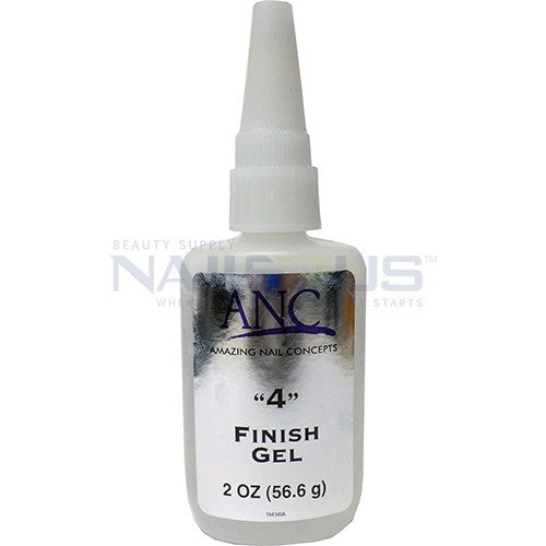 Amazing Nail Concepts "4" Finish Gel 2 oz. /56.6g - LQD04RF