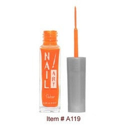 Nubar Nail Art Strippers Neon Orange A119