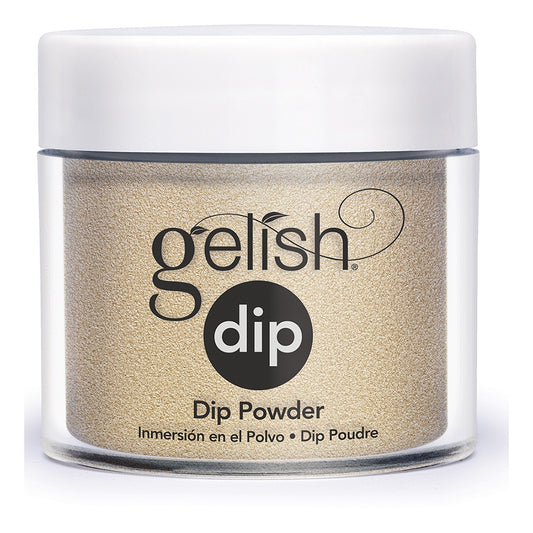 Gelish Dip Powder 23g/0.8oz - Gilded In Gold 1610374