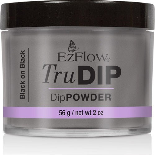 EzFlow TruDip DipPowder 56g/2 oz - Black On Black