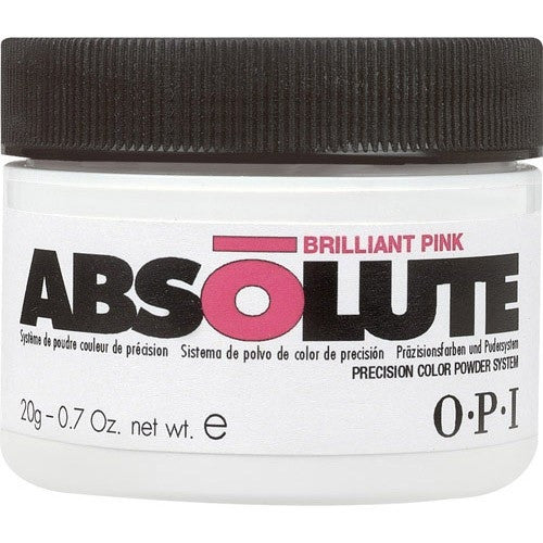 OPI Absolute Powder Brilliant Pink .70 oz - 20g AB521