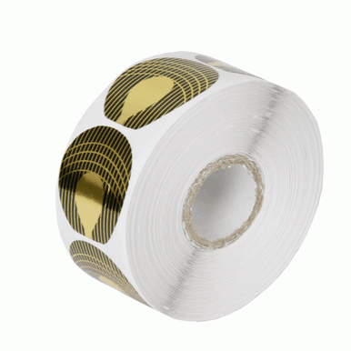 Disposable Horseshoe Nail Form Medium (500 per roll) NF101M