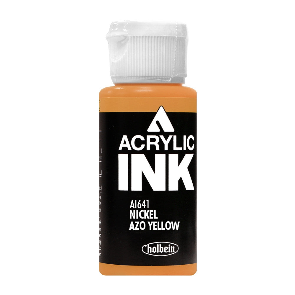 Holbein Acrylic Ink Nickel Azo Yellow AI641D
