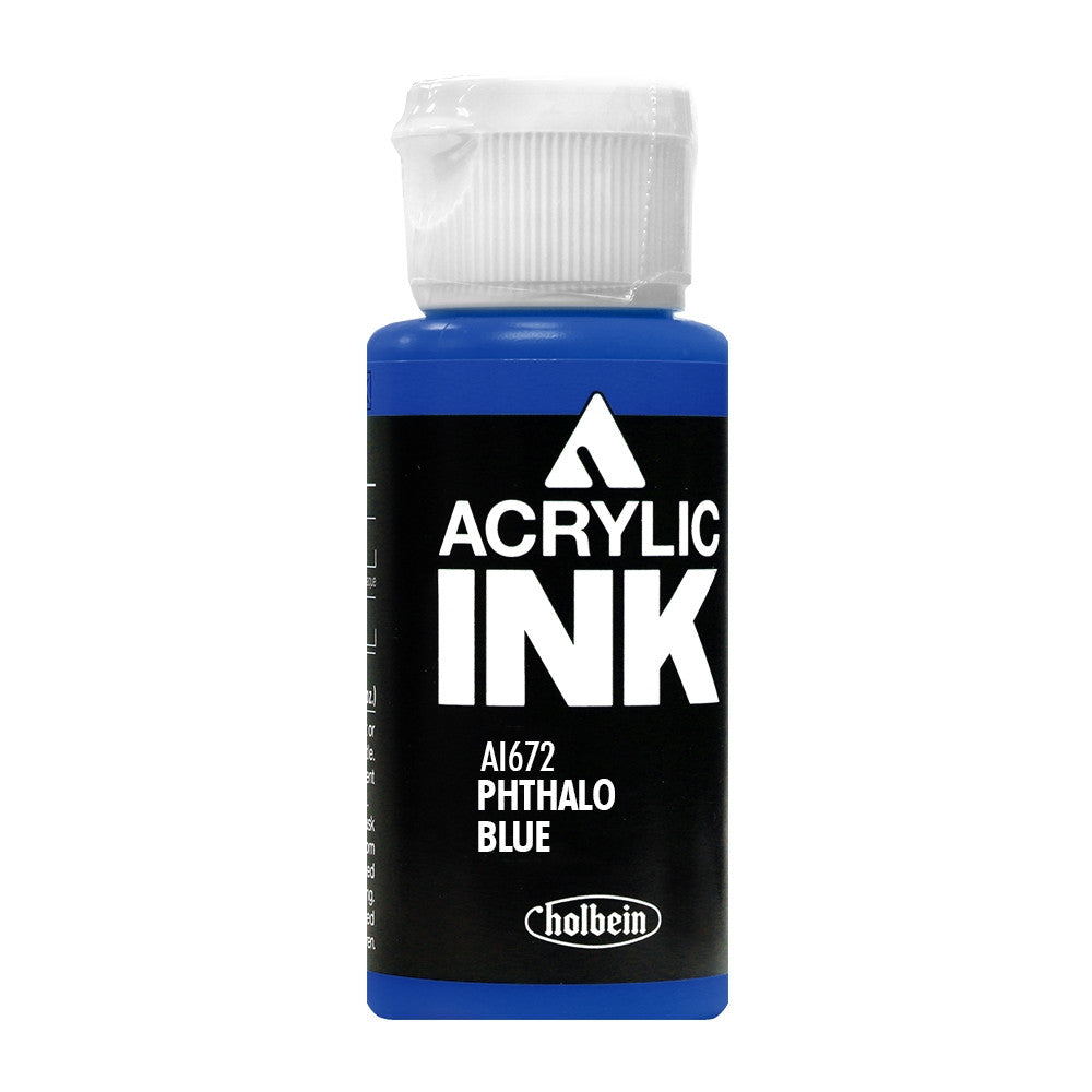 Holbein Acrylic Ink Phthalo Blue AI672B