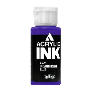 Holbein Acrylic Ink Indanthrene Blue AI675C