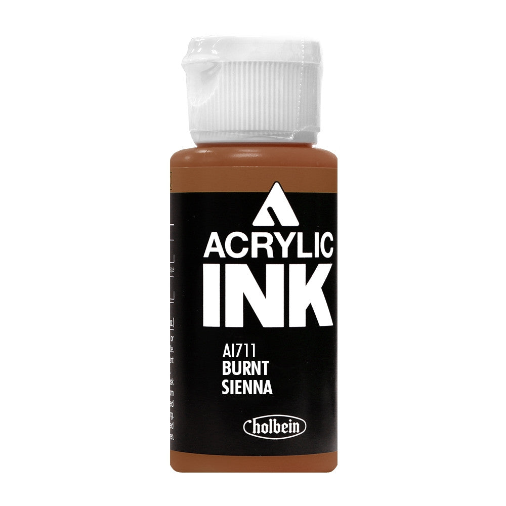 Holbein Acrylic Ink Burnt Sienna AI711A