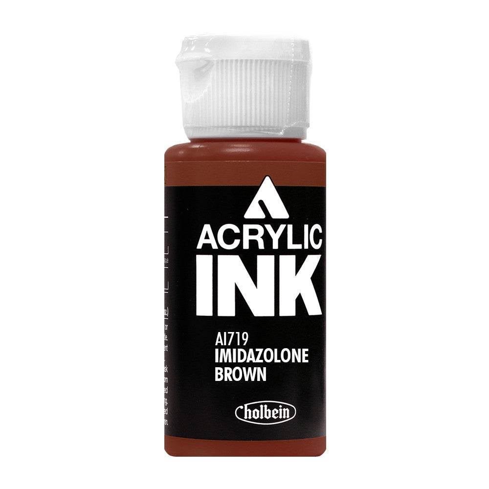 Holbein Acrylic Ink Imidazolone Brown AI719C