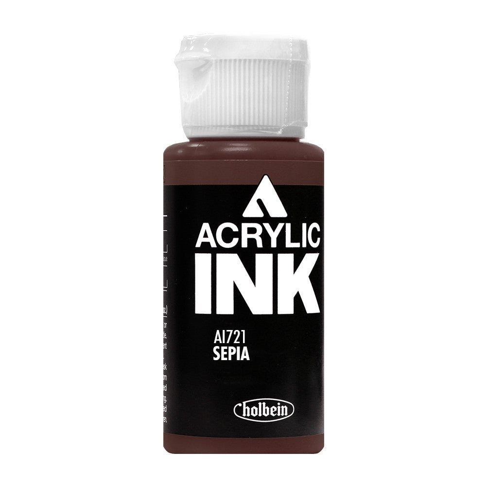 Holbein Acrylic Ink Sepia AI721B