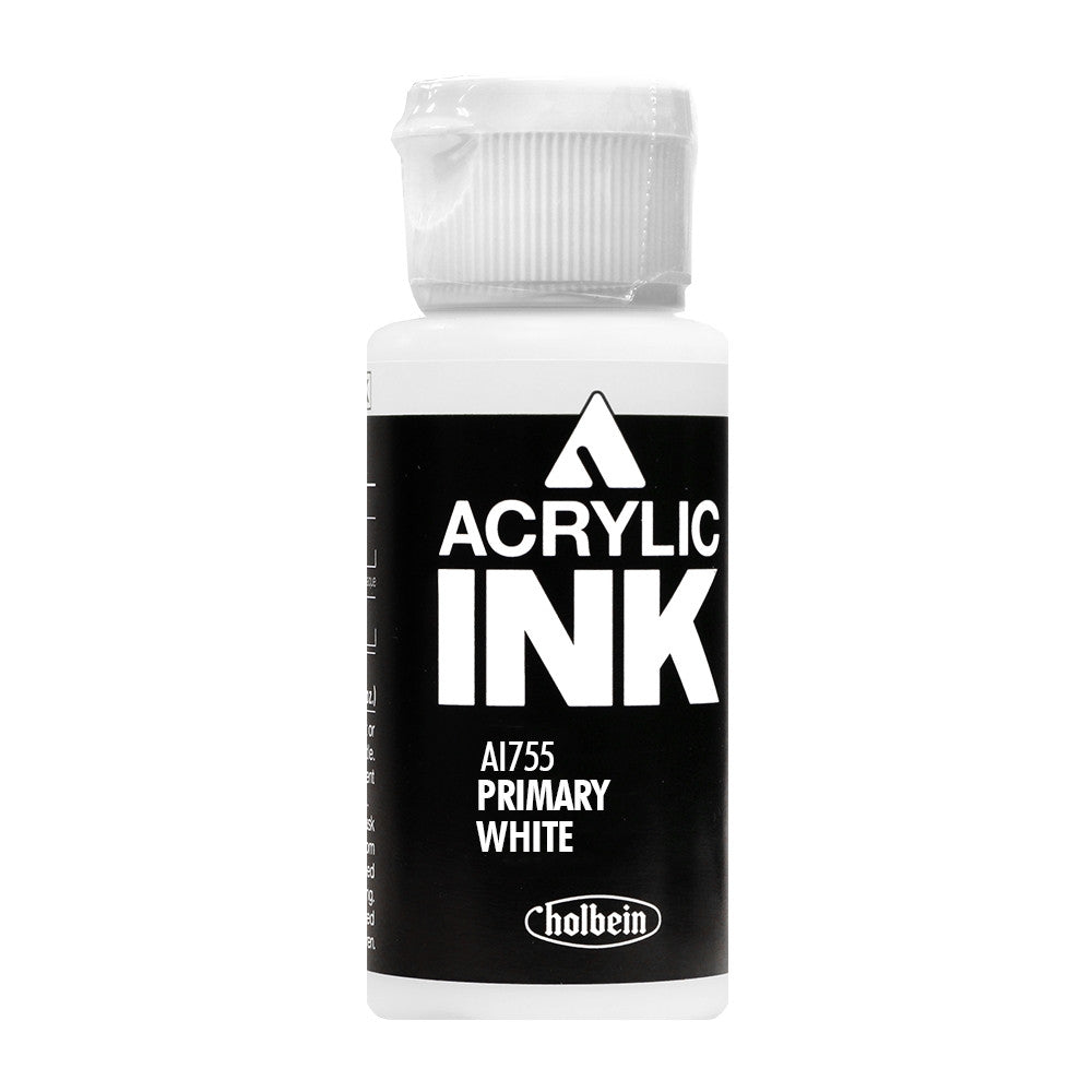 Holbein Acrylic Ink Primary White AI755B