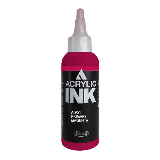 Holbein Acrylic Ink Primary Magenta 100ml AI951B