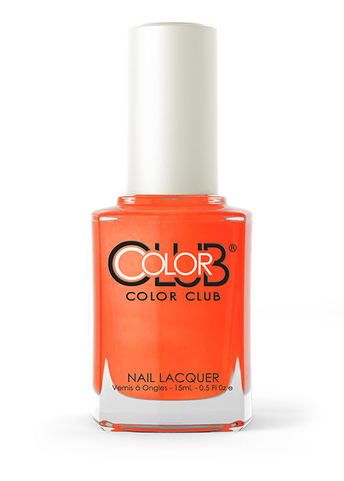 Color Club Neon Tangerine Scream 0.5 oz. - 15 ml