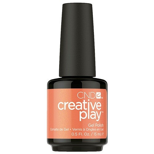 CND Creative Play Gel Polish 0.5oz Orange You Curious