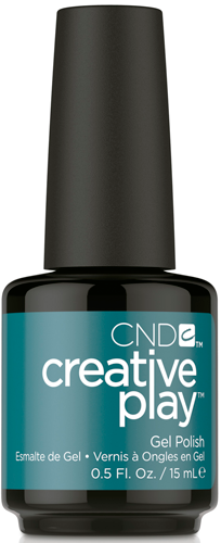 CND Creative Play Gel Polish 0.5oz Head Over Teal