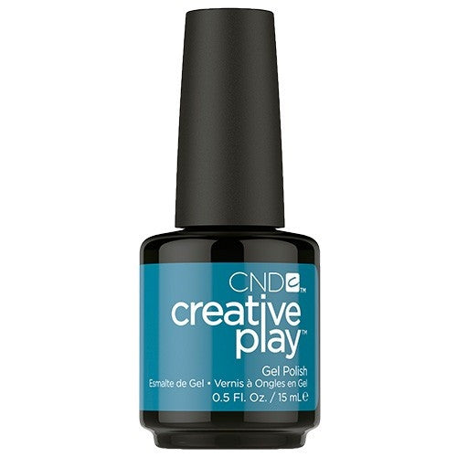 CND Creative Play Gel Polish 0.5oz Teal The Wee Hours