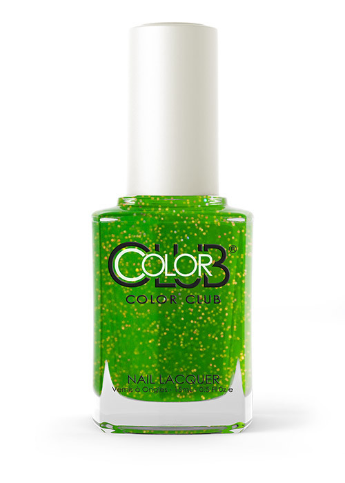 Color Club Neon Glitter Envy 0.5 oz. - 15 ml