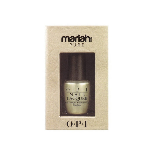 OPI Mariah Carey Pure 18K White Gold Top Coat 0.5 oz. HL E57