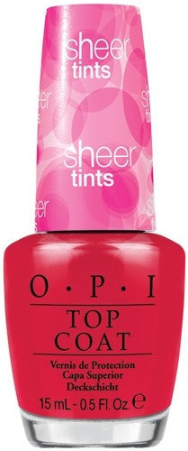 OPI Tinted Top Coat - Be Magentale With Me 0.5 oz. NT S02