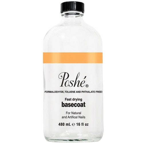 Poshe Fast Drying Base Coat 16 oz - 301024