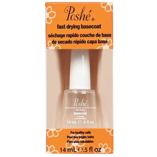 Poshe Fast Drying Base Coat 14 ml/ 0.5 fl oz - 301028