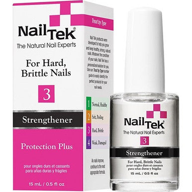 NailTek Protection Plus 3 Strengthener 0.5 oz. - 15ml