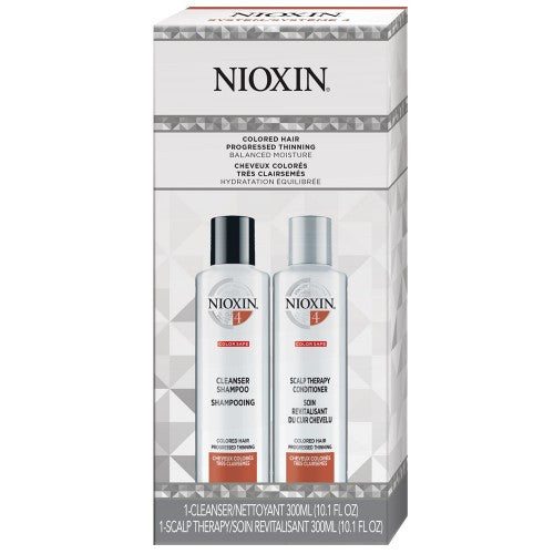 Nioxin System 4 Colored Progressed Thinning Colored Retail 2pk