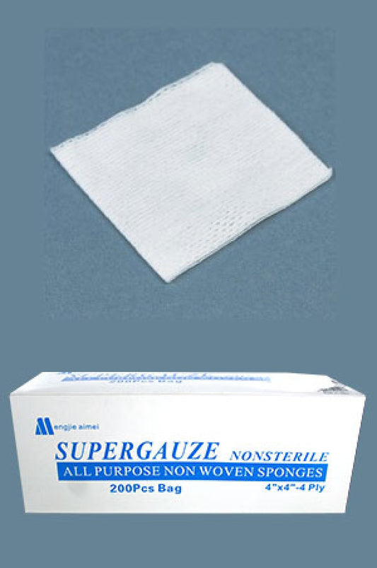 Super Gauze All Pupose Non Woven Sponges (200 pcs/box)