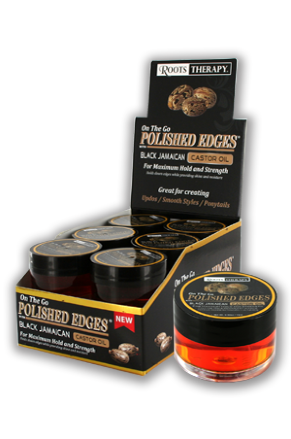 Okay-42 Polished Edges w/ Black Caster Oil 0.5oz/12/dp