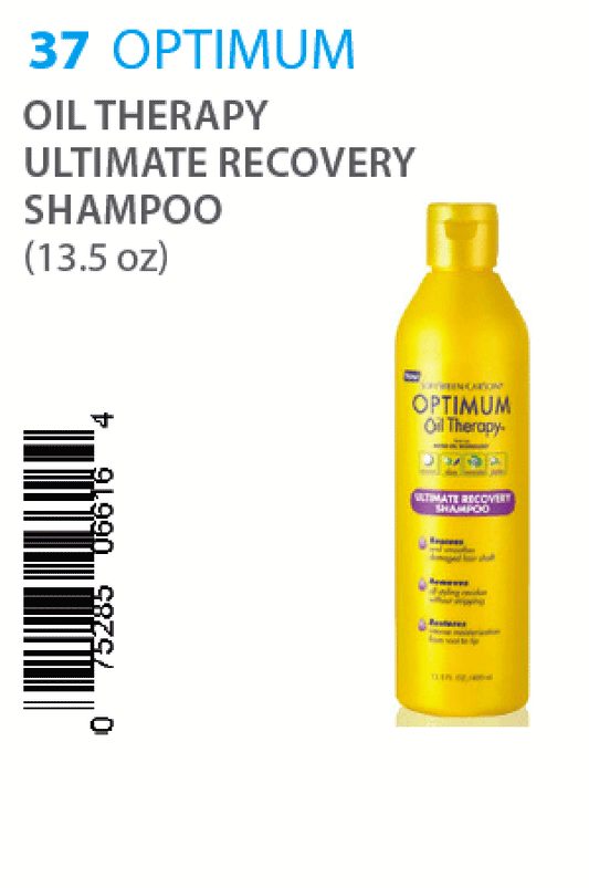 Optimum Oil Theraphy-37 Ultimate Recovery Shampoo -13.5oz