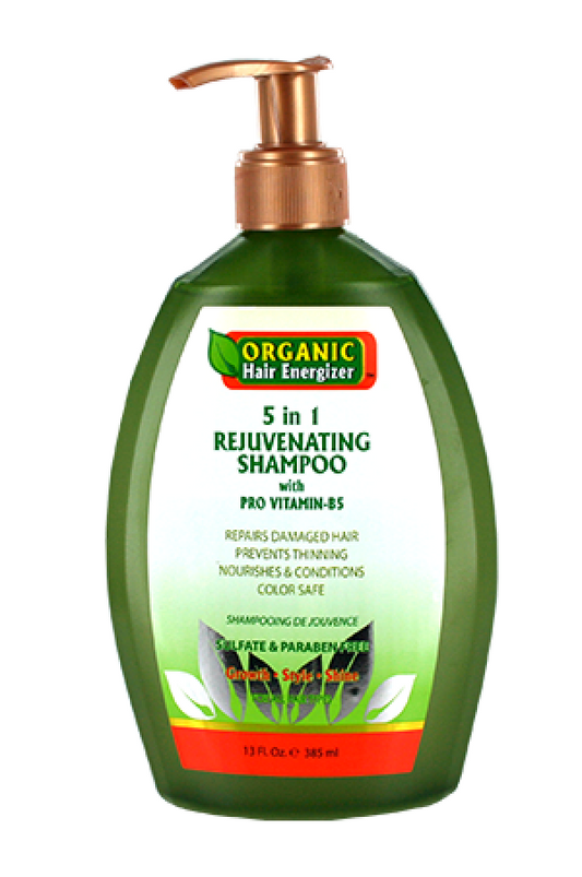 Organic Hair Energizer-3 5 in 1 Shampoo (13oz)