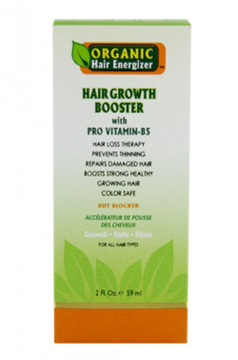 Organic Hair Energizer-2 Hair Growth Booster-2oz