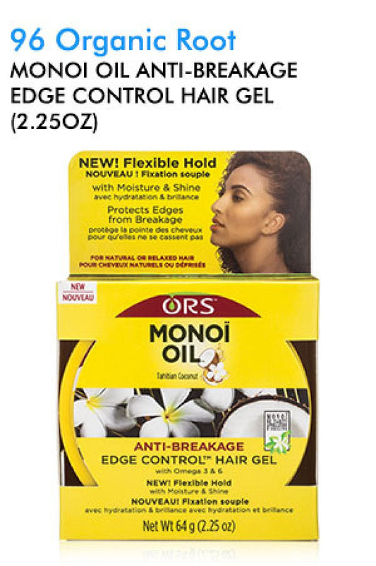 Organic Root-96 Monoi Oil Edge Control Hair Gel (2.25oz)