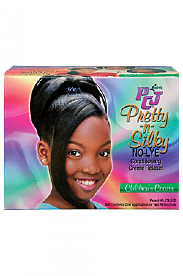PCJ-10 Pretty-N-Silky Relaxer Kit - Coarse (Two Retouch Application)