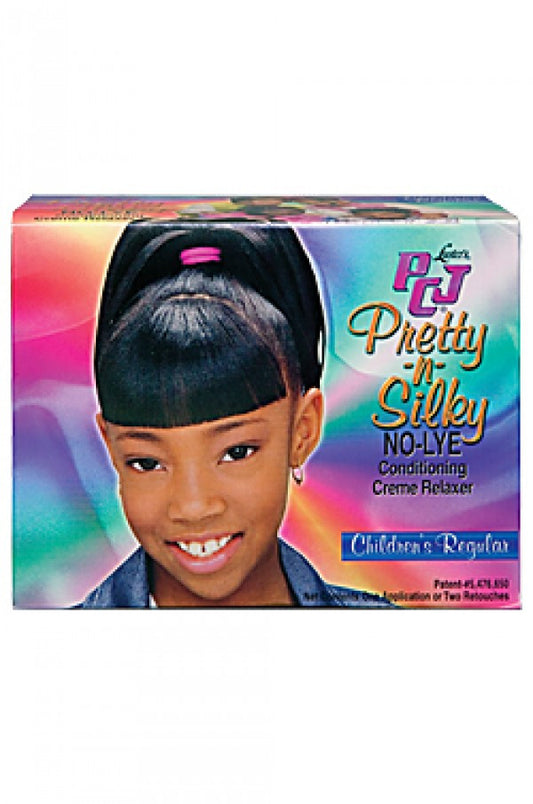 PCJ-9 Pretty-N-Silky Relaxer Kit - Regular (Two Retouch Application)