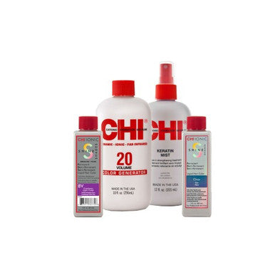 CHI Shine Shades 薰衣草金发套装 4 件套