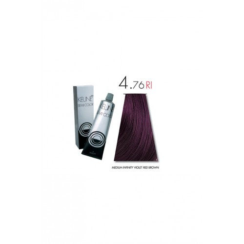 Keune Semi Color - 4.76 Ri Medium Infinity Violet Red Brown